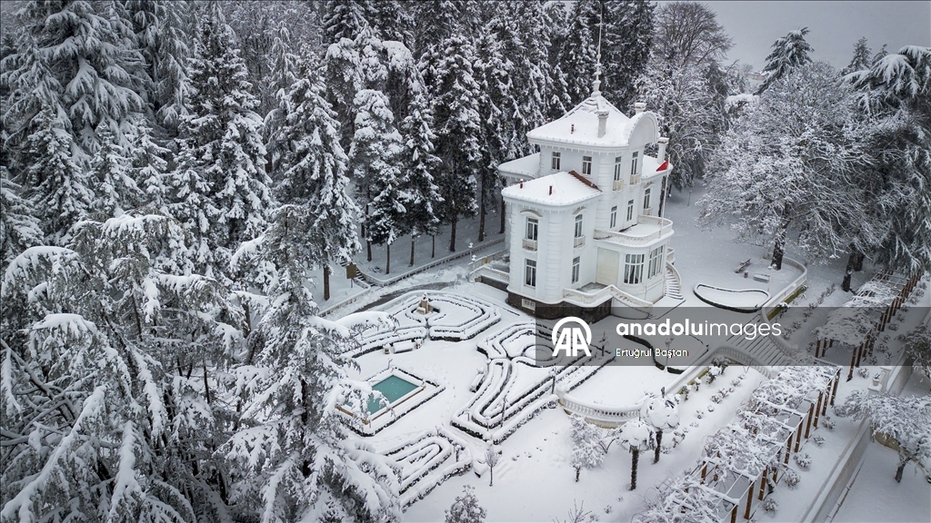 Trabzon'da kar yağışı