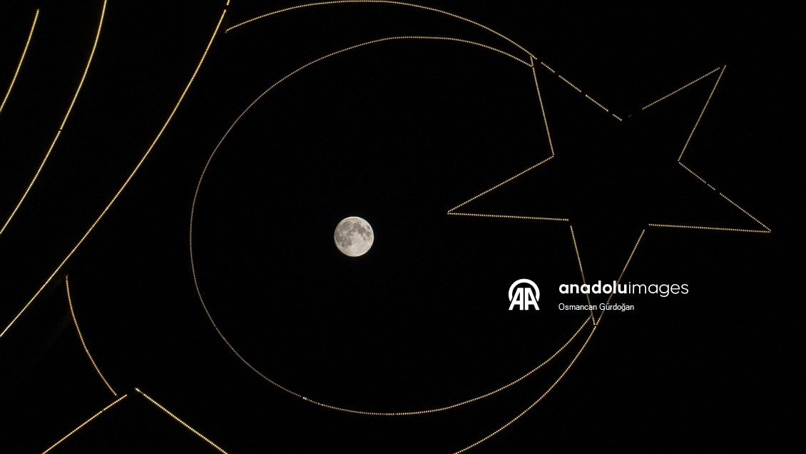 Yurttan dolunay manzaraları