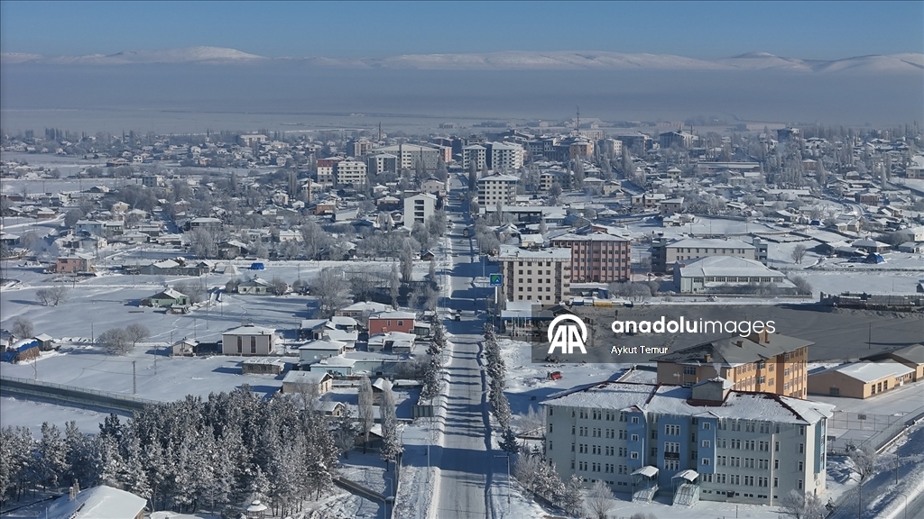 Ardahan sıfırın altında 39,7 dereceyle Türkiye'nin en soğuk ili oldu