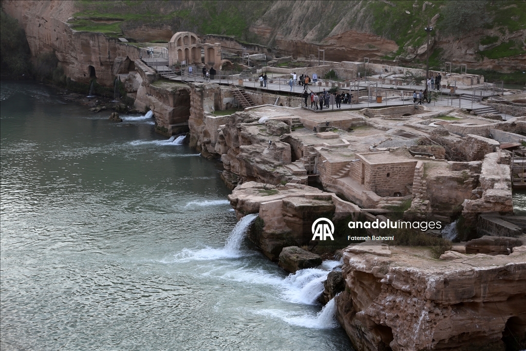 Историческая гидравлическая система Шуштара в иранской провинции Хузестан