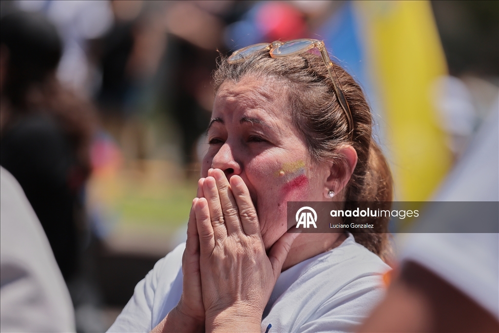 Arjantin'deki Venezuelalılar, ABD'nin askeri müdahalesini kutladı