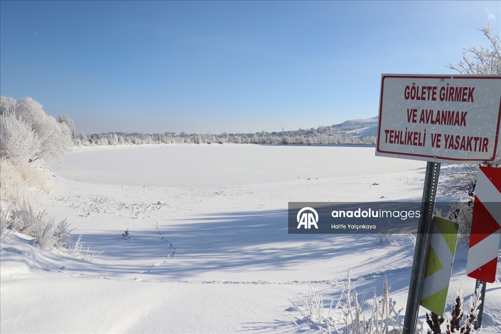 Sivas'ta soğuk hava etkili oluyor
