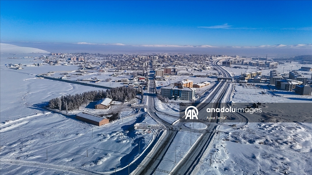 Ardahan sıfırın altında 39,7 dereceyle Türkiye'nin en soğuk ili oldu