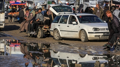 Gazze’de kış şartları Filistinlilerin yaşamını zorlaştırıyor