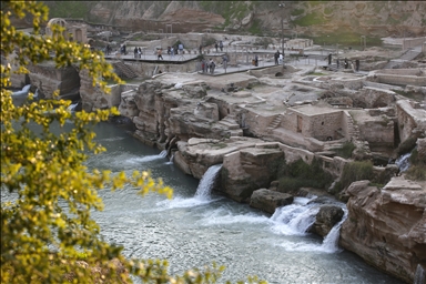 Историческая гидравлическая система Шуштара в иранской провинции Хузестан