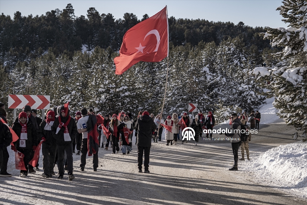 Türkiye, Sarıkamış şehitlerini anmak için Allahuekber Dağları'nda bir araya geldi
