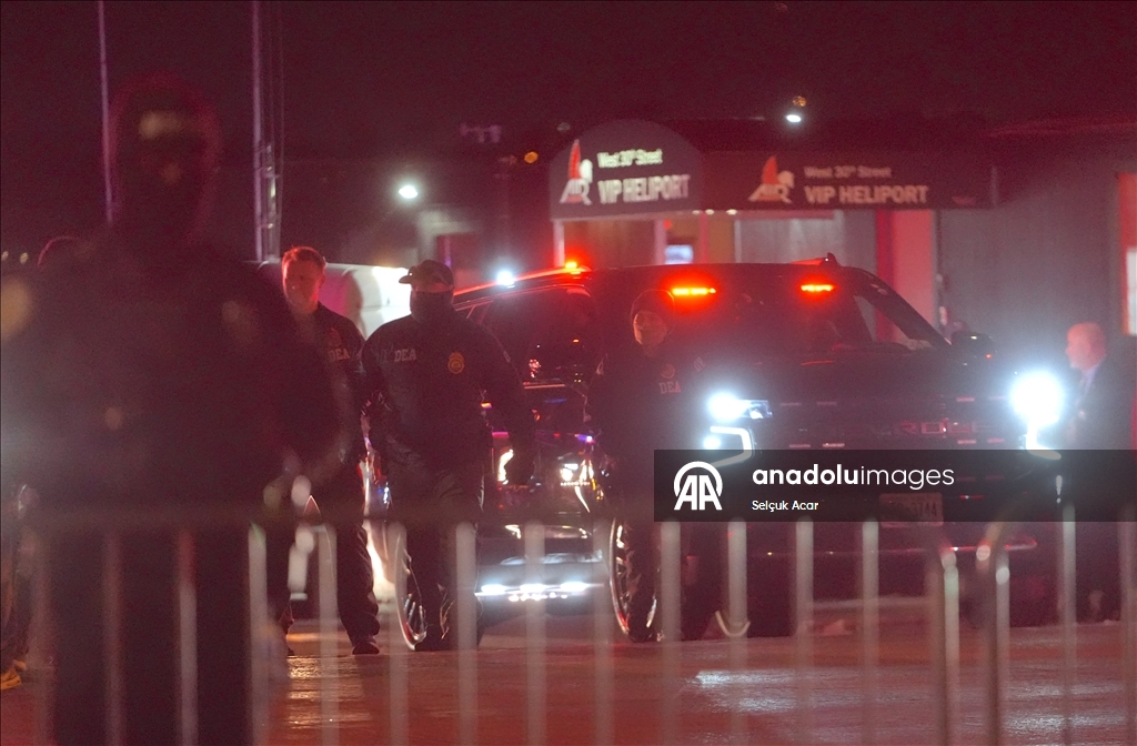 Президент Венесуэлы доставили в следственный изолятор в Бруклине