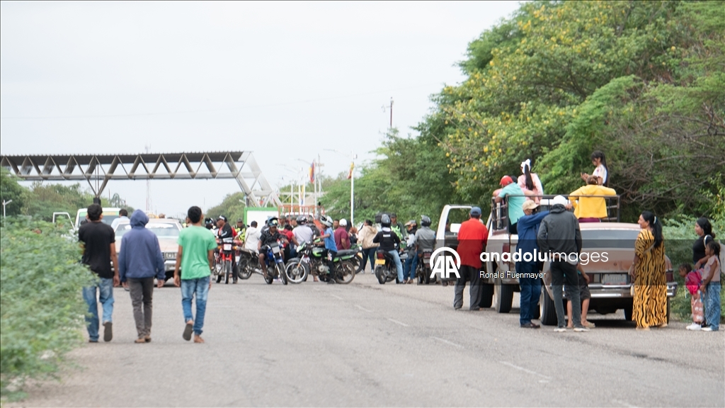 Venezuela - Kolombiya sınırı güvenlik gerekçesiyle kapalı kalmaya devam ediyor