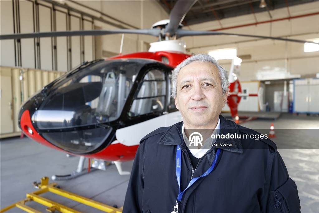 تركيا.. مروحية إسعاف لإنقاذ الأرواح بأعالي الجبال