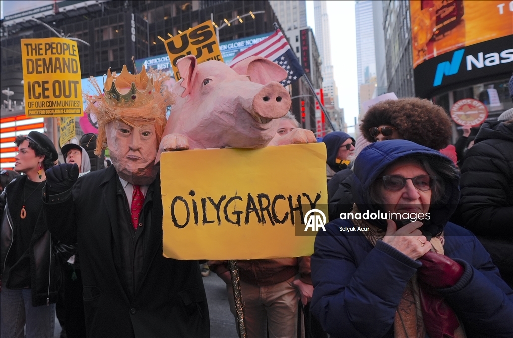 В Нью-Йорке состоялась акция протеста против задержания президента Венесуэлы Мадуро