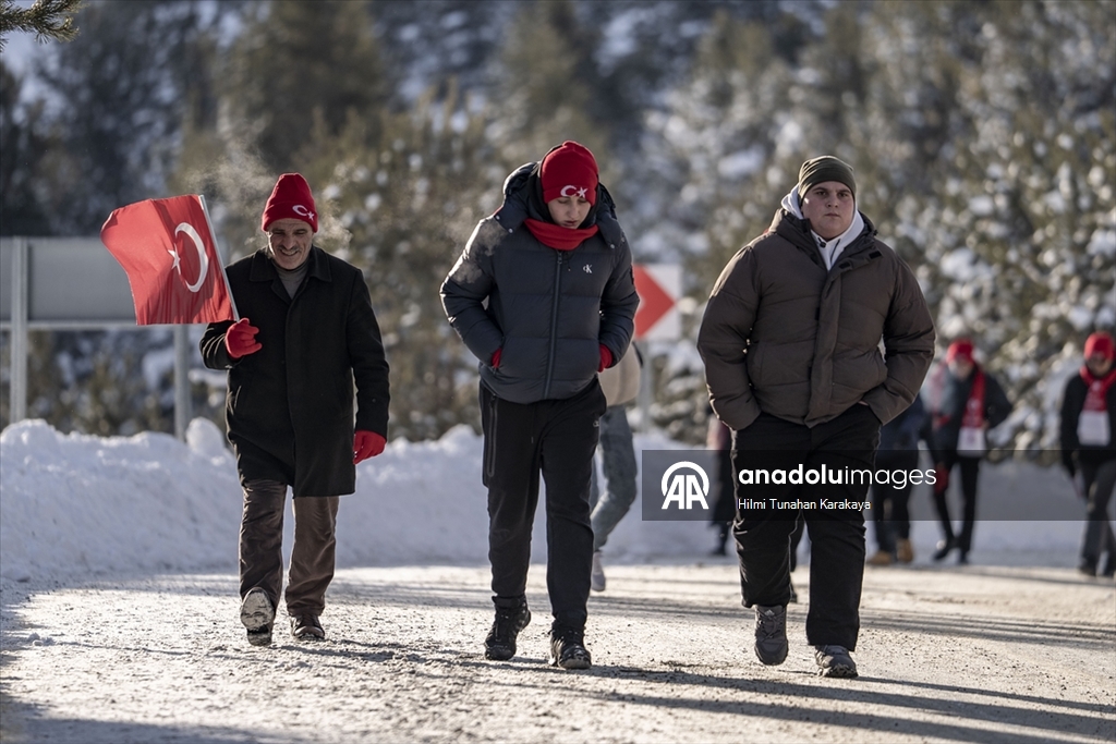 Türkiye, Sarıkamış şehitlerini anmak için Allahuekber Dağları'nda bir araya geldi