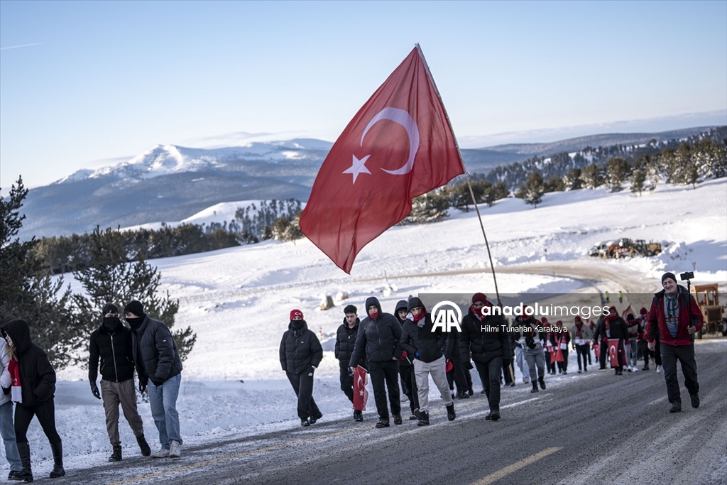 Türkiye, Sarıkamış şehitlerini anmak için Allahuekber Dağları'nda bir araya geldi
