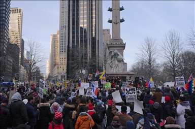 В Нью-Йорке состоялась акция протеста против задержания президента Венесуэлы Мадуро