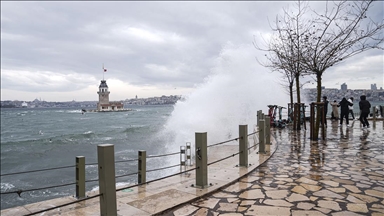 İstanbul'da lodos etkili oldu