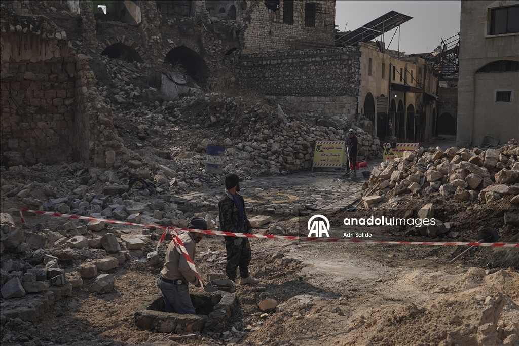 Halep’te savaşın izleri ve günlük yaşam