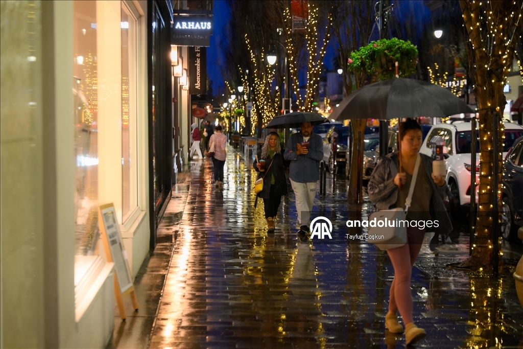 На американский Берлингейм обрушились дожди