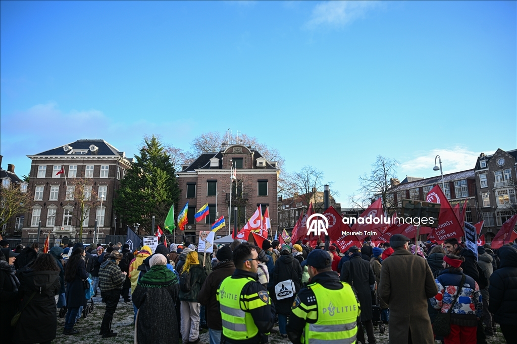 В Нидерландах прошла акция протеста против атак США в Венесуэле