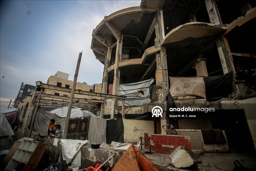 Gazze'deki yetersiz barınma koşulları