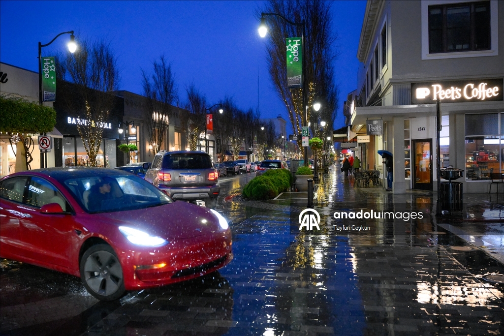 На американский Берлингейм обрушились дожди