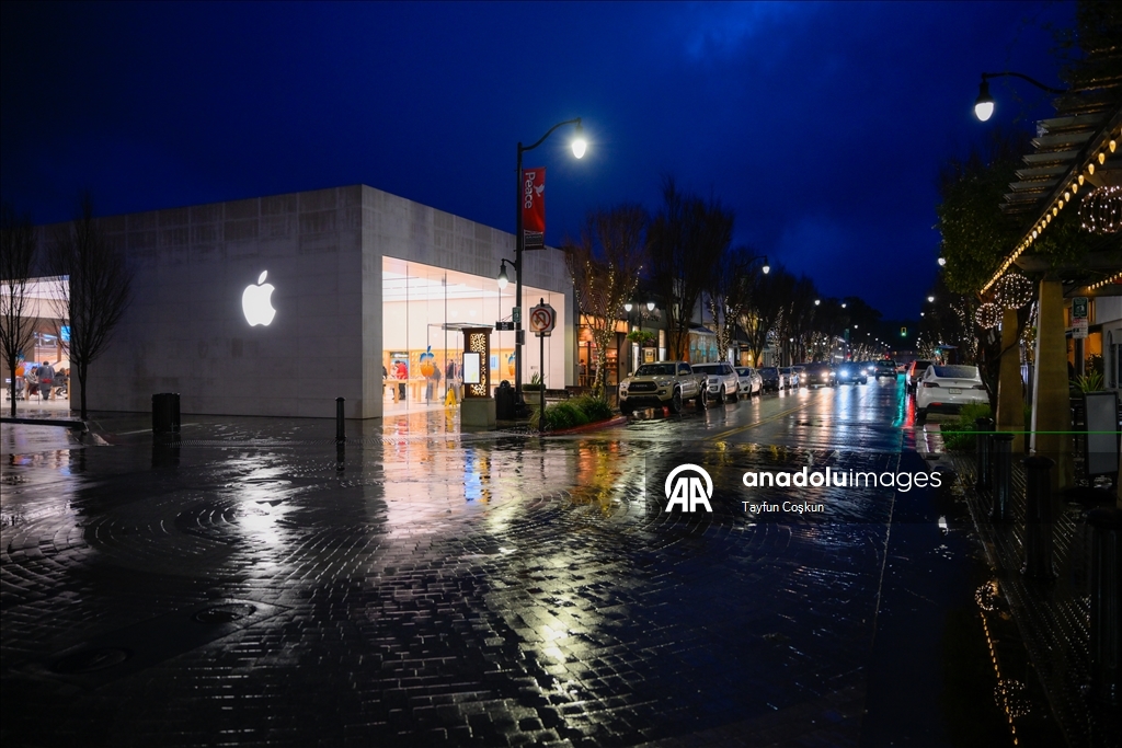 На американский Берлингейм обрушились дожди