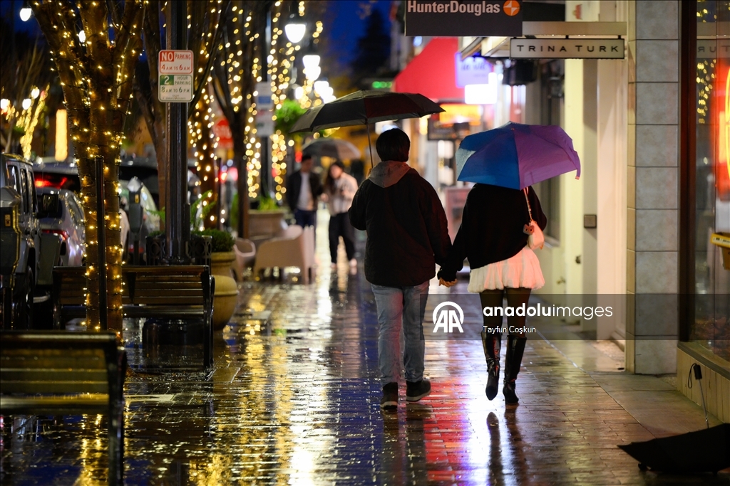 На американский Берлингейм обрушились дожди