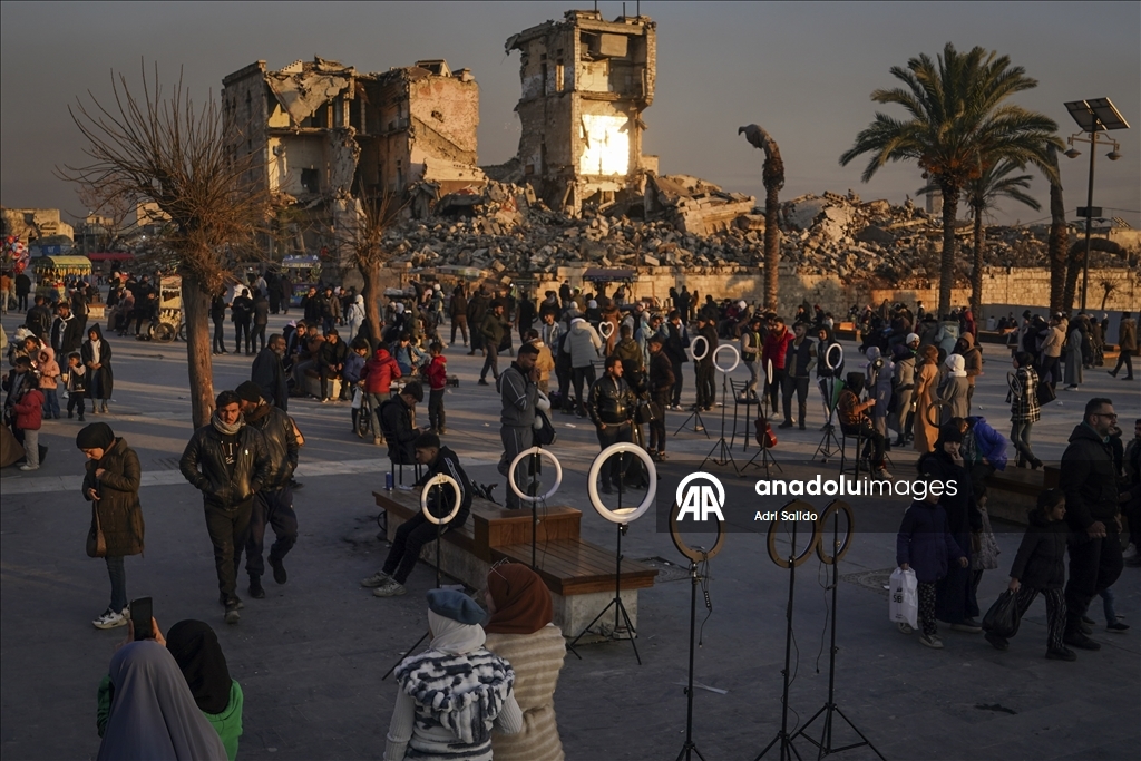 Halep’te savaşın izleri ve günlük yaşam