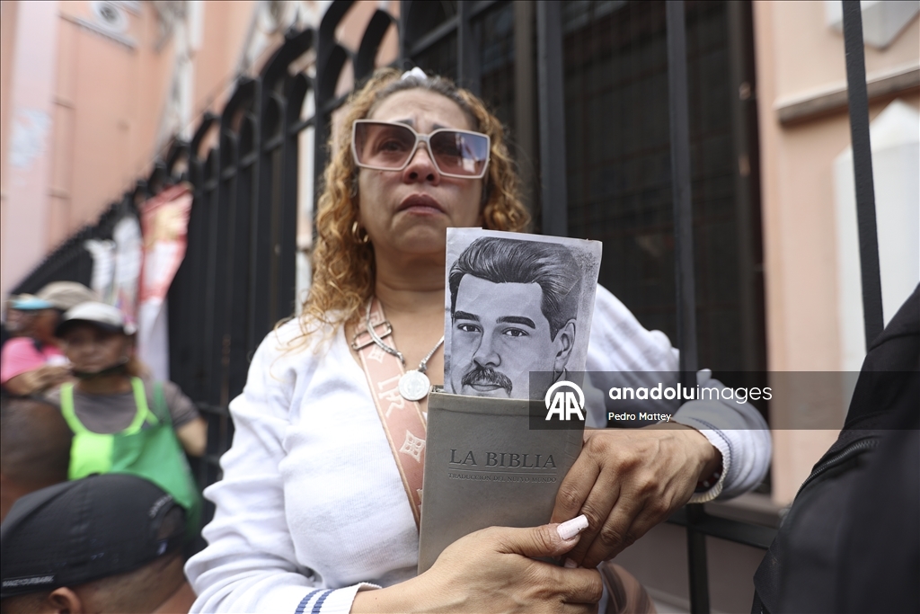 Жители Каракаса протестуют против захвата военными США президента Венесуэлы