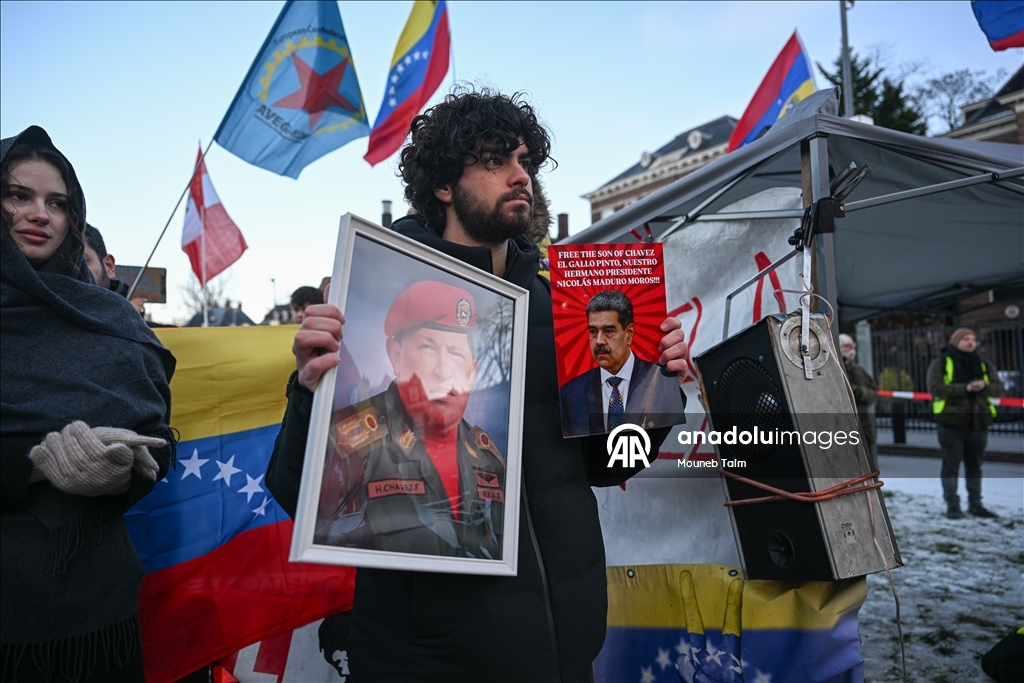 В Нидерландах прошла акция протеста против атак США в Венесуэле