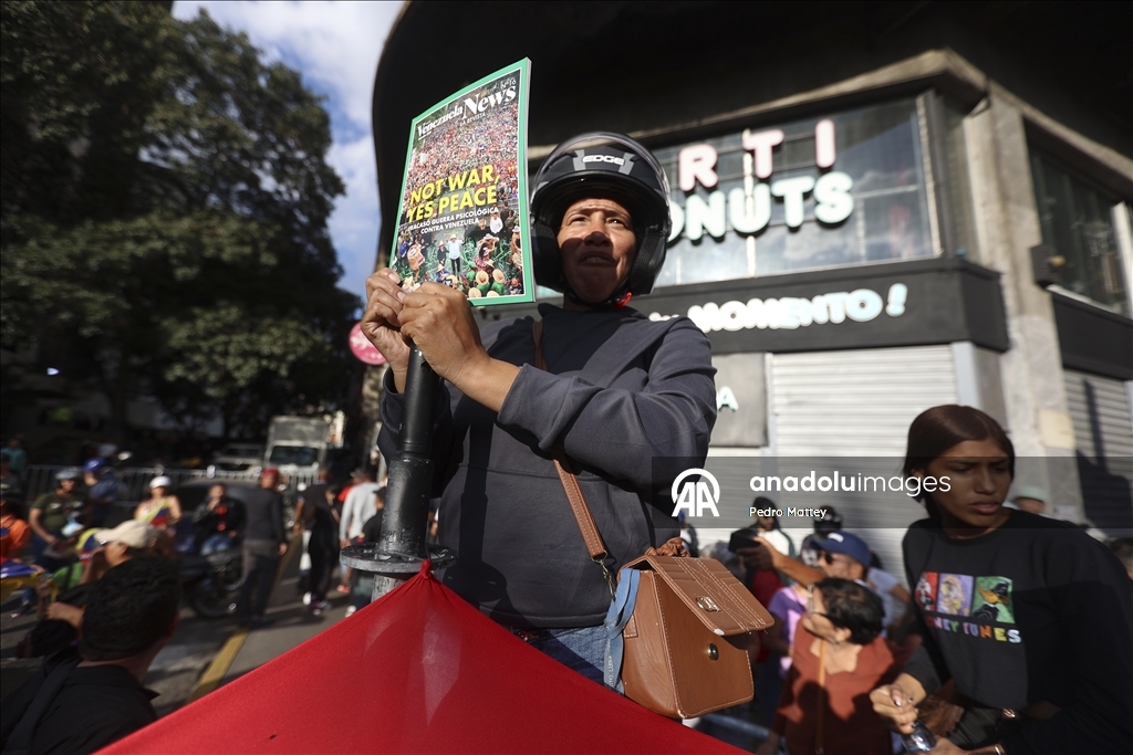 Жители Каракаса протестуют против захвата военными США президента Венесуэлы