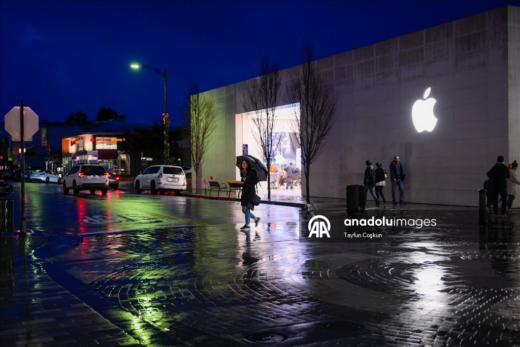 На американский Берлингейм обрушились дожди