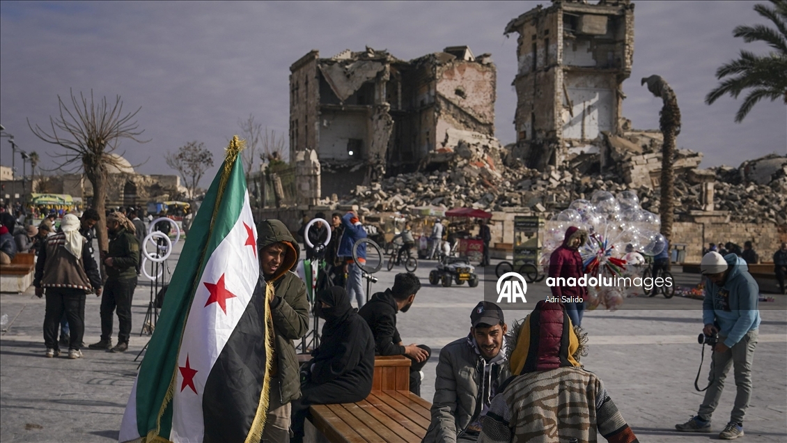 Halep’te savaşın izleri ve günlük yaşam