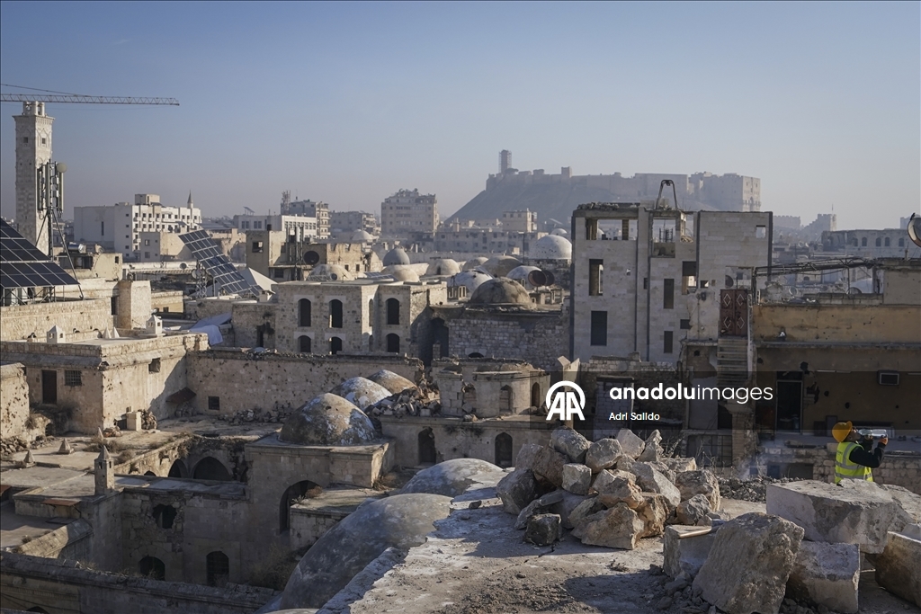 Сирийский Алеппо хранит следы войны