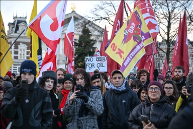 В Нидерландах прошла акция протеста против атак США в Венесуэле