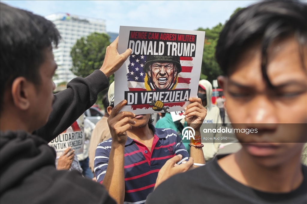 Cakarta'da ABD karşıtı gösteri