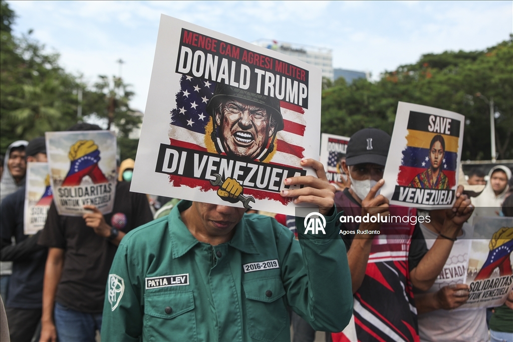Cakarta'da ABD karşıtı gösteri
