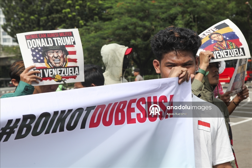 Cakarta'da ABD karşıtı gösteri