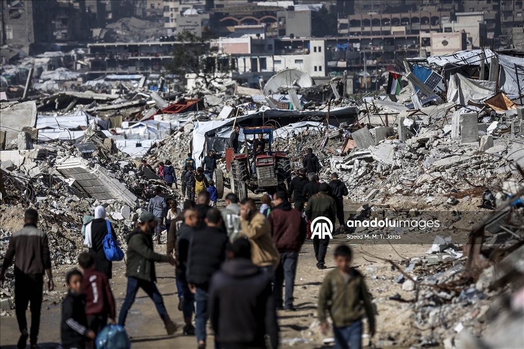 İsrail’in harabeye çevirdiği Cibaliye'de günlük yaşam