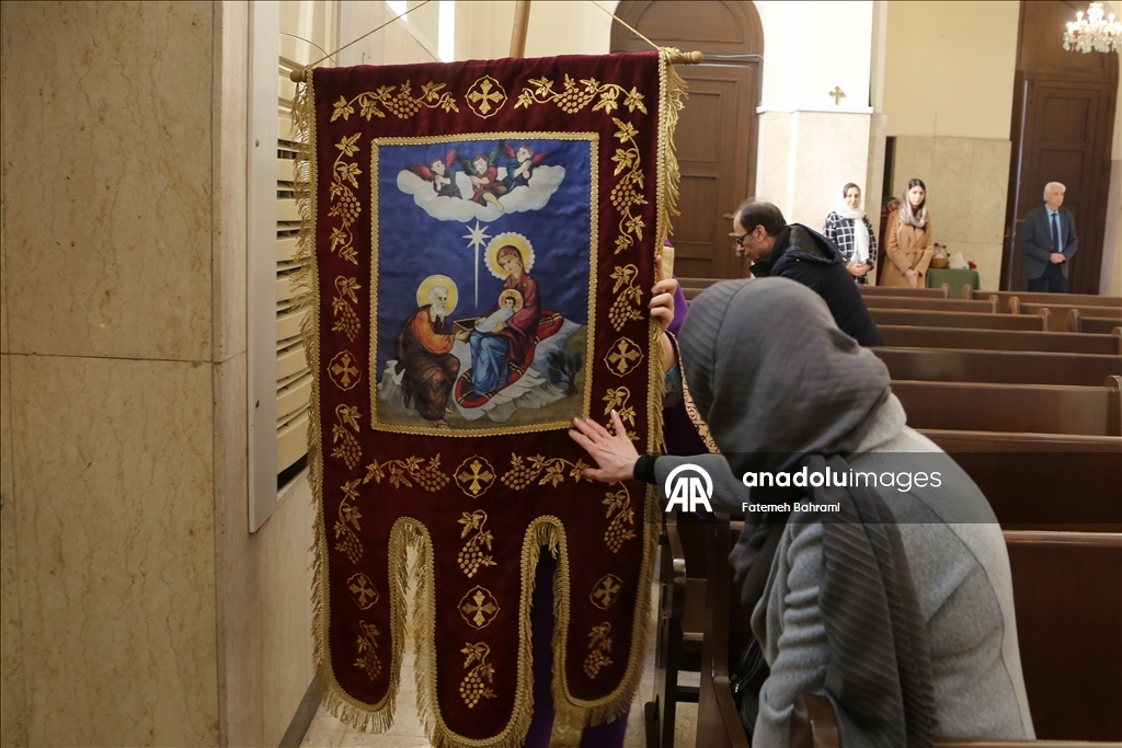 Православные христиане в Тегеране приняли участие в рождественском богослужении