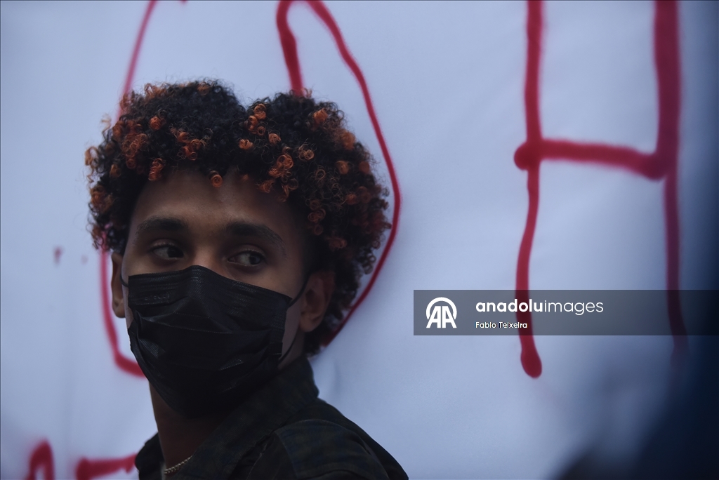 Brezilya'da ABD'nin Venezuela'ya askeri müdahalesi protesto edildi 