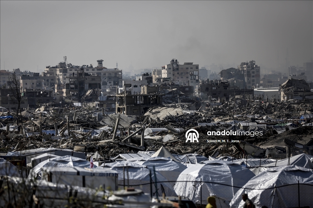 İsrail’in harabeye çevirdiği Cibaliye'de günlük yaşam