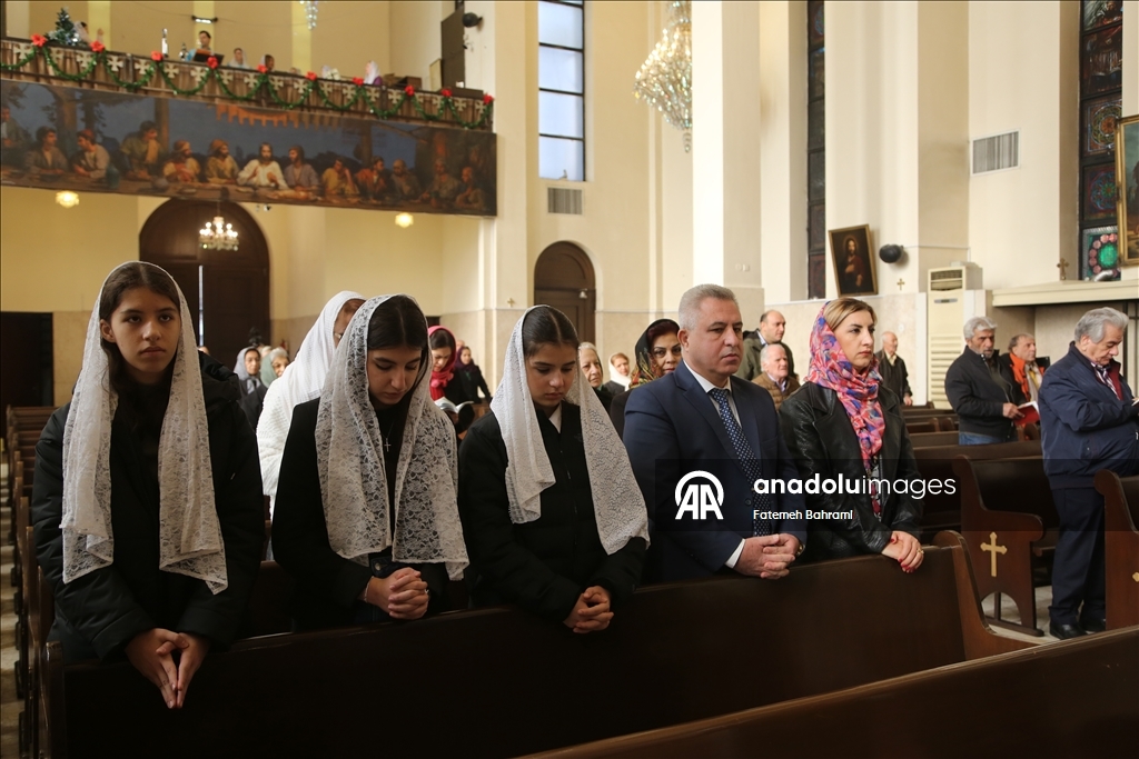 Православные христиане в Тегеране приняли участие в рождественском богослужении