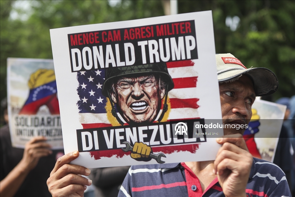 Cakarta'da ABD karşıtı gösteri