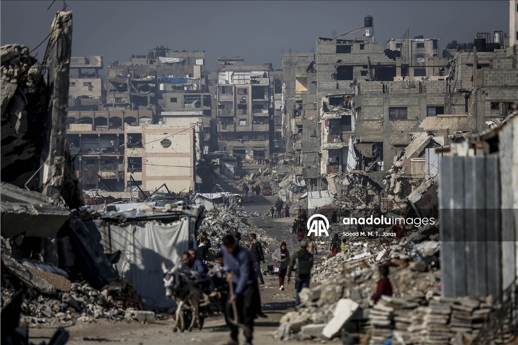 İsrail’in harabeye çevirdiği Cibaliye'de günlük yaşam