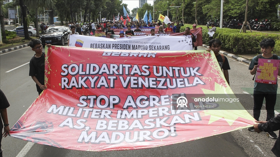 Cakarta'da ABD karşıtı gösteri