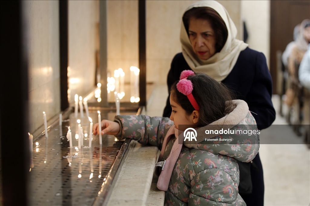 Православные христиане в Тегеране приняли участие в рождественском богослужении