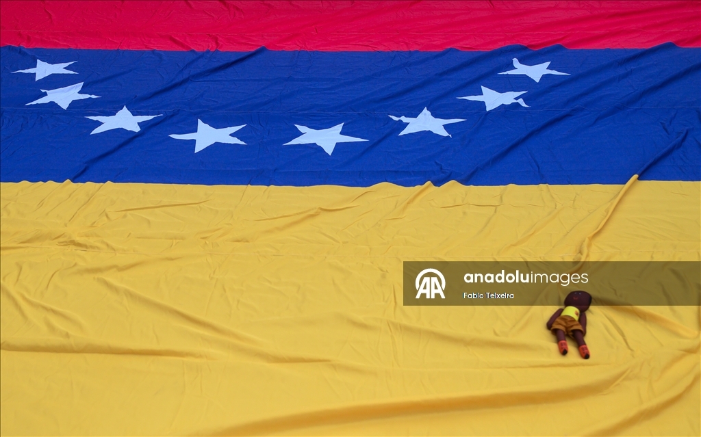 Brezilya'da ABD'nin Venezuela'ya askeri müdahalesi protesto edildi 