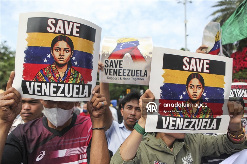 Cakarta'da ABD karşıtı gösteri