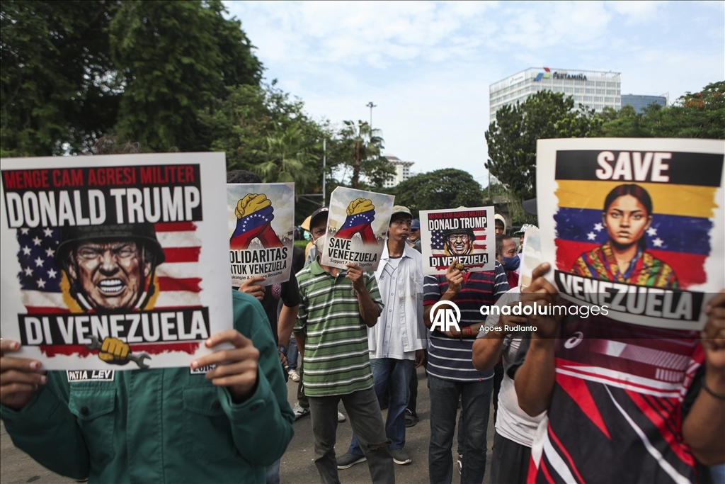 Cakarta'da ABD karşıtı gösteri
