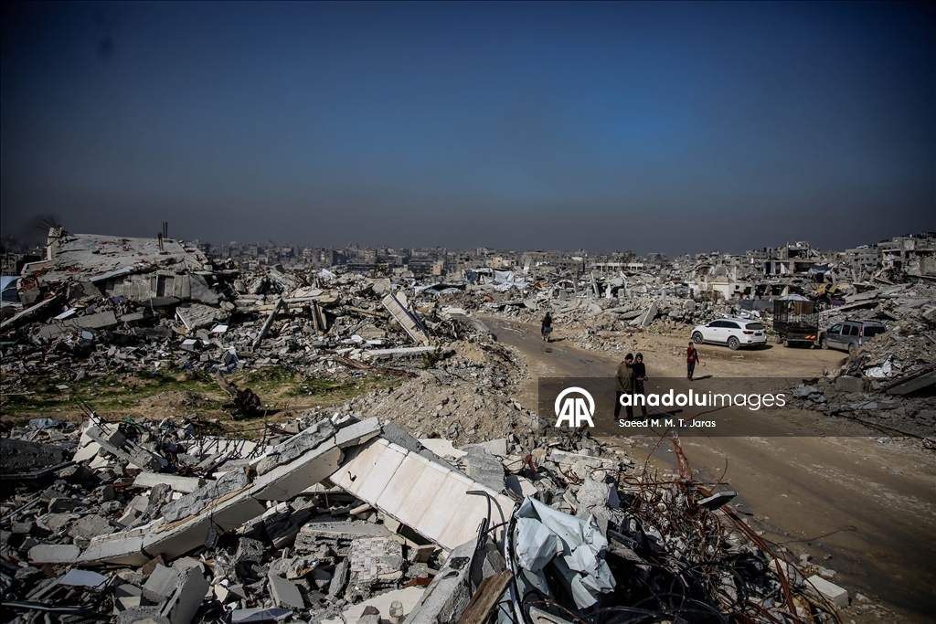 İsrail’in harabeye çevirdiği Cibaliye'de günlük yaşam