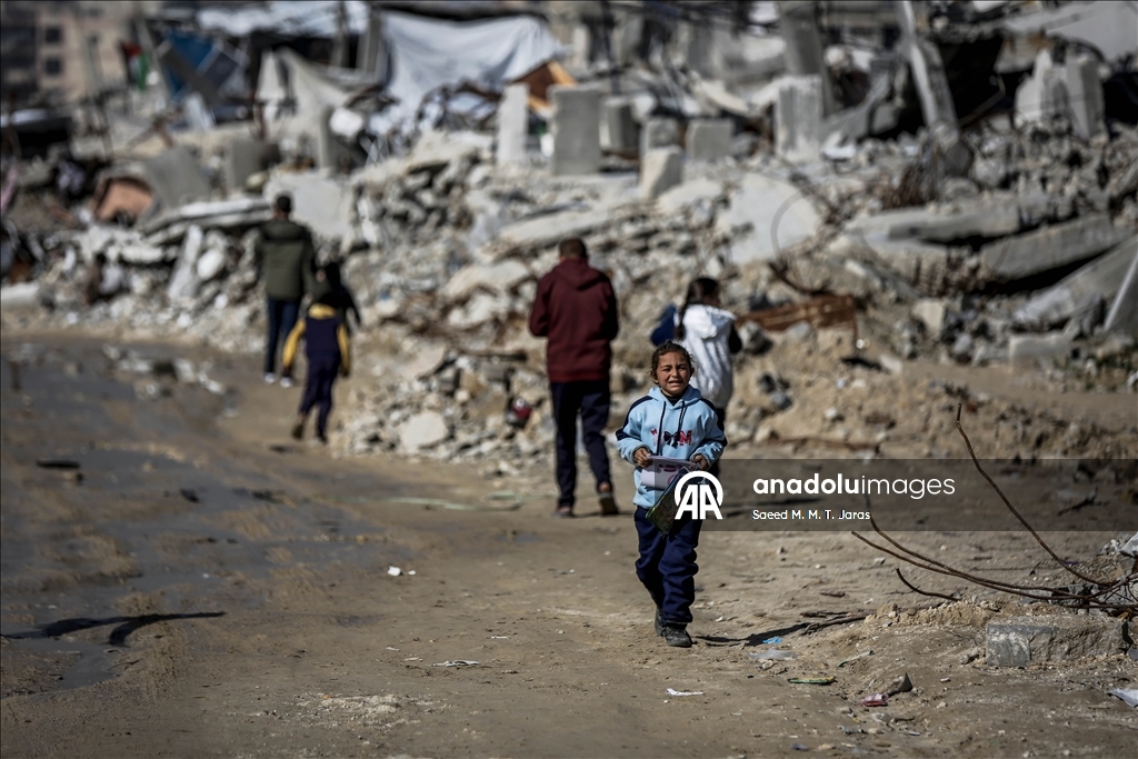 İsrail’in harabeye çevirdiği Cibaliye'de günlük yaşam